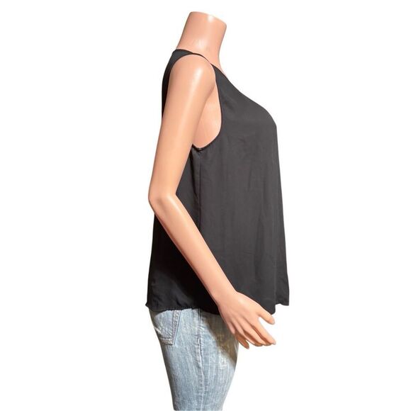 Forever 21 sleeveless black hi low top M - Picture 6 of 7